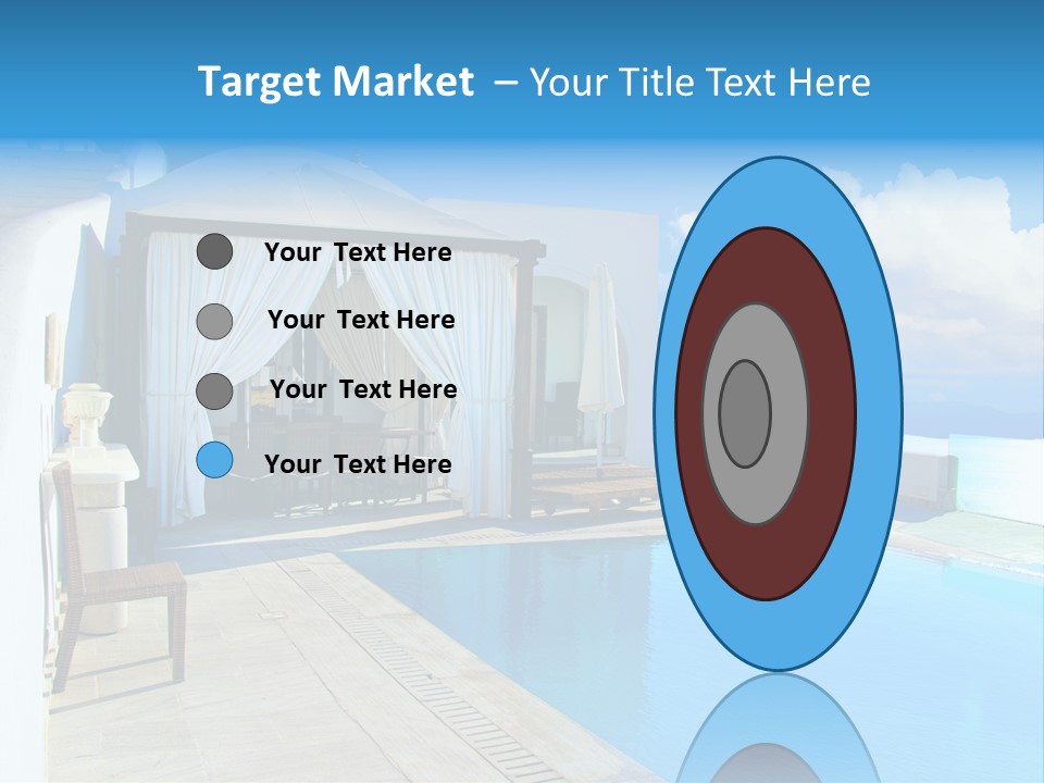 Atlantis Santorini Oia PowerPoint Template