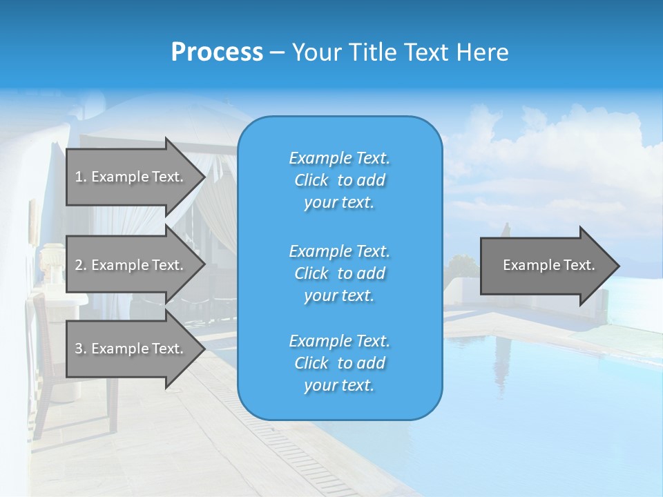 Atlantis Santorini Oia PowerPoint Template