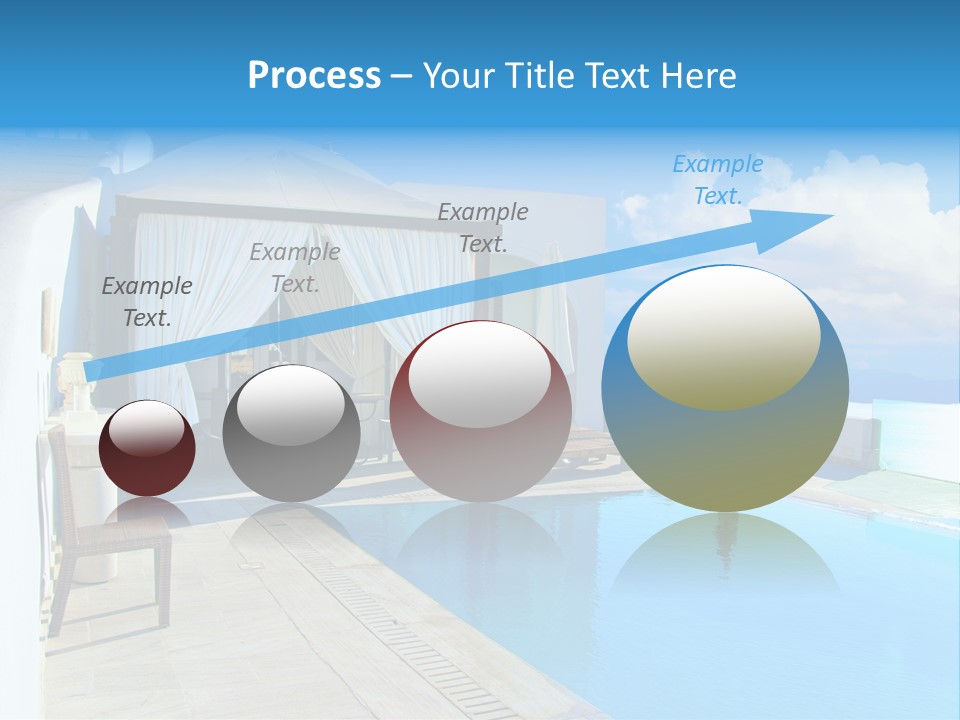 Atlantis Santorini Oia PowerPoint Template