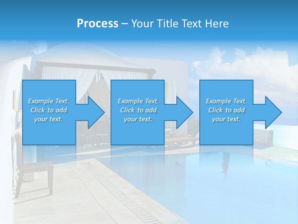 Atlantis Santorini Oia PowerPoint Template