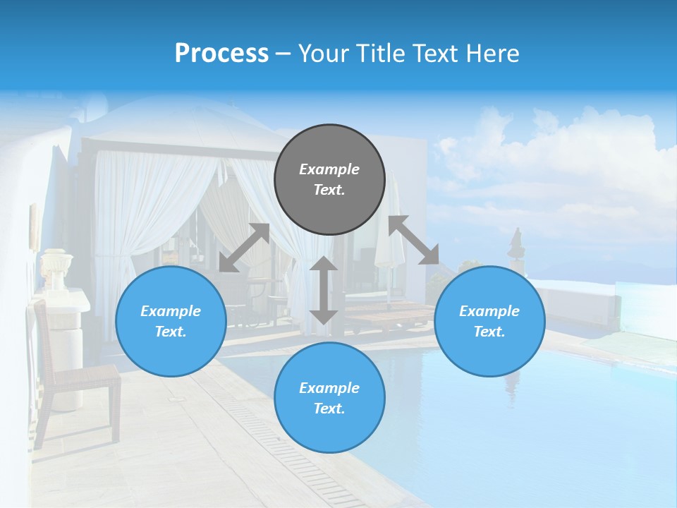 Atlantis Santorini Oia PowerPoint Template