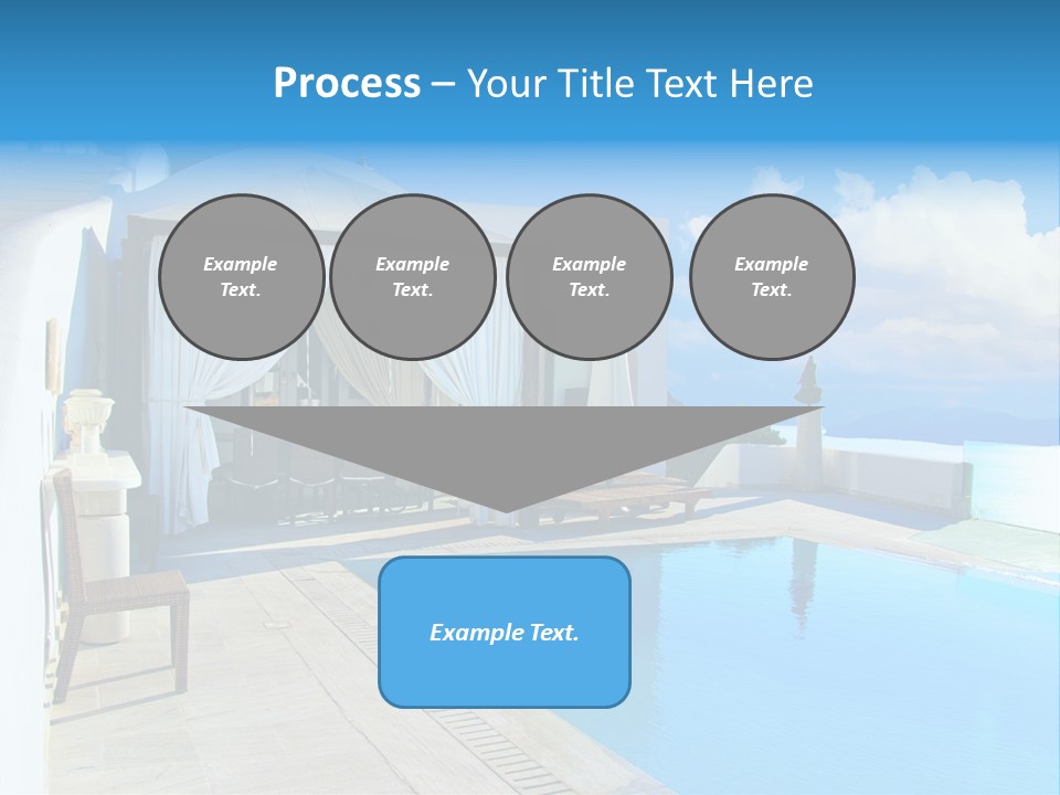 Atlantis Santorini Oia PowerPoint Template