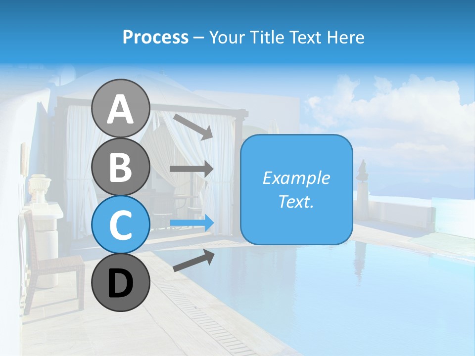 Atlantis Santorini Oia PowerPoint Template