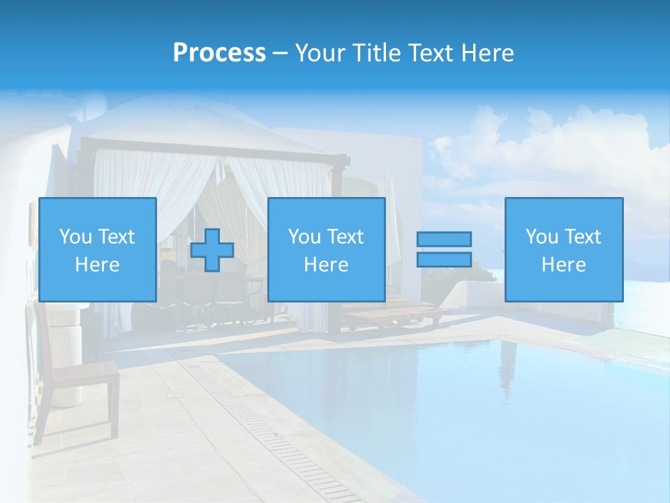 Atlantis Santorini Oia PowerPoint Template