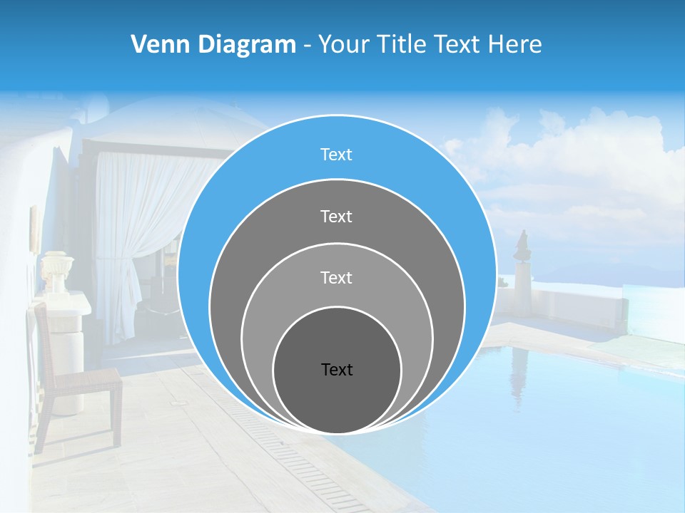Atlantis Santorini Oia PowerPoint Template
