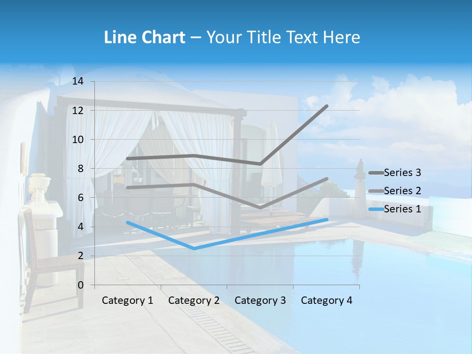Atlantis Santorini Oia PowerPoint Template