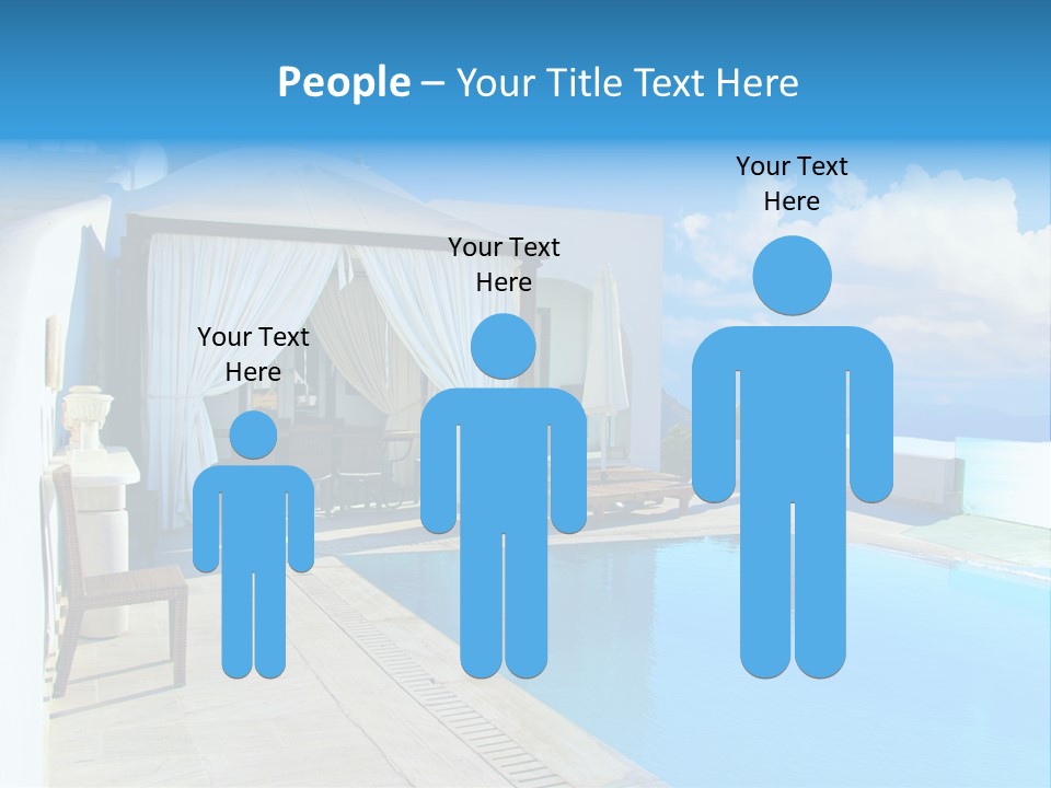 Atlantis Santorini Oia PowerPoint Template