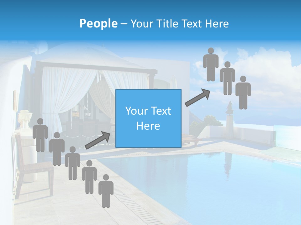 Atlantis Santorini Oia PowerPoint Template