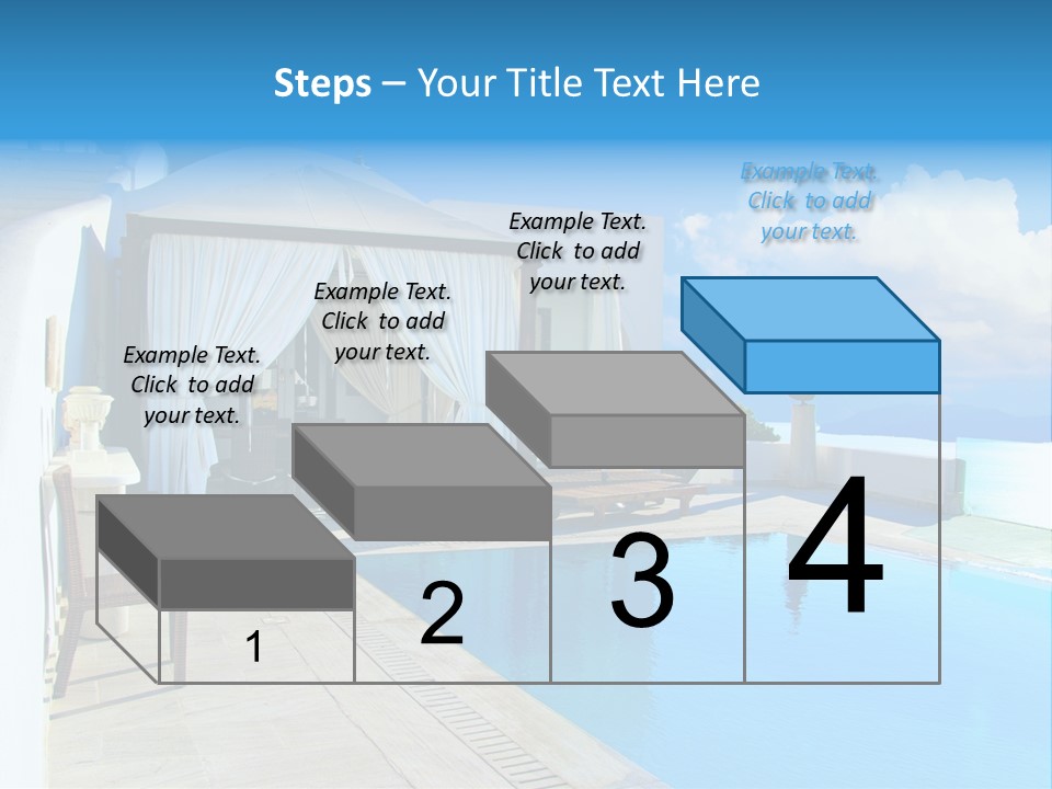 Atlantis Santorini Oia PowerPoint Template