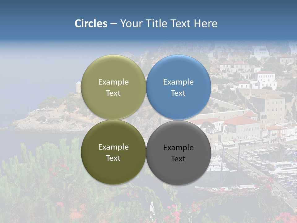 Home Holiday Boat PowerPoint Template