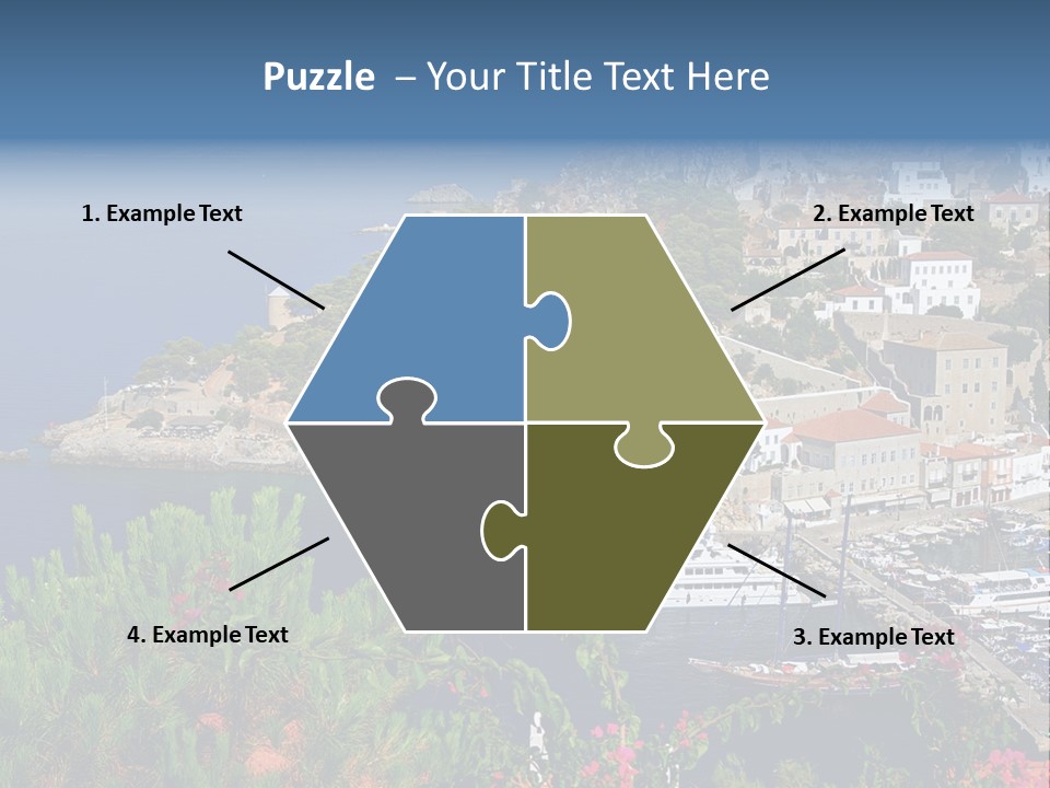 Home Holiday Boat PowerPoint Template