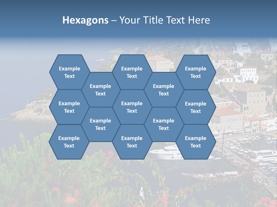 Home Holiday Boat PowerPoint Template