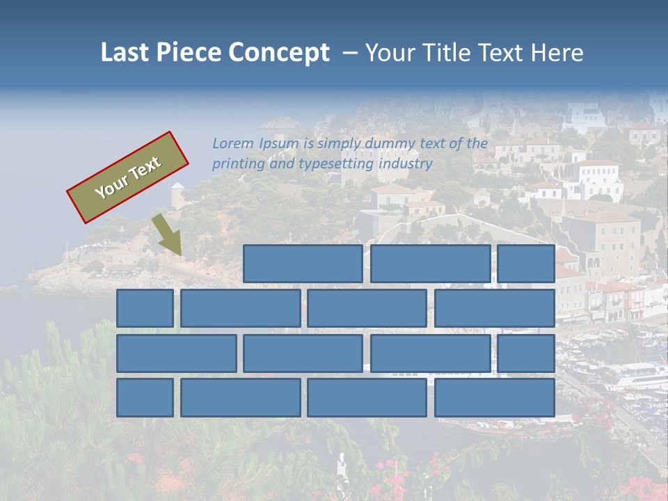 Home Holiday Boat PowerPoint Template