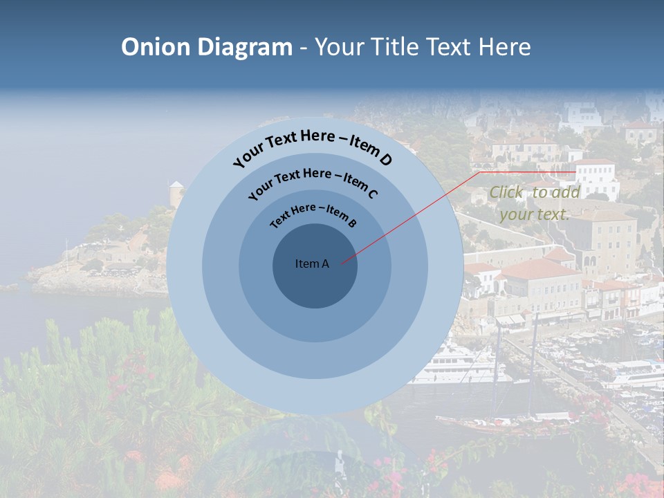 Home Holiday Boat PowerPoint Template