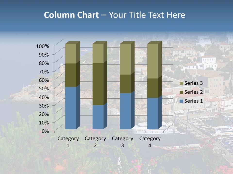 Home Holiday Boat PowerPoint Template