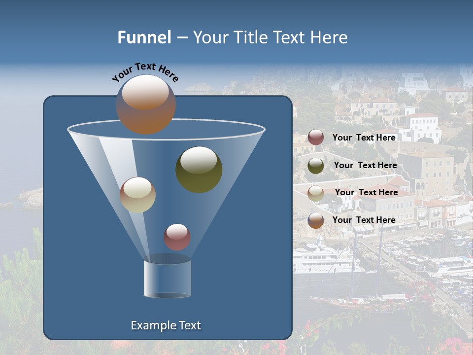 Home Holiday Boat PowerPoint Template