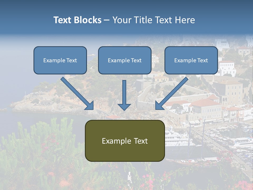 Home Holiday Boat PowerPoint Template