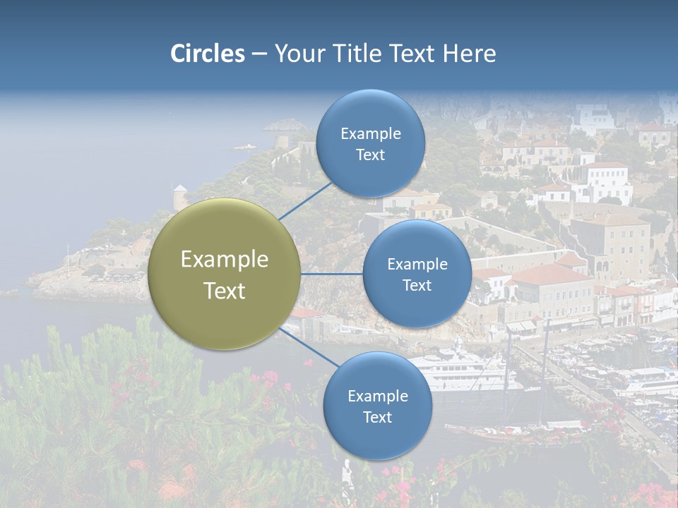 Home Holiday Boat PowerPoint Template