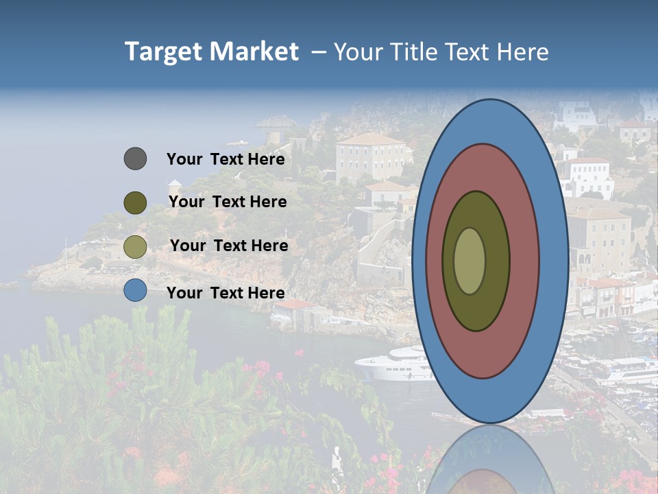 Home Holiday Boat PowerPoint Template