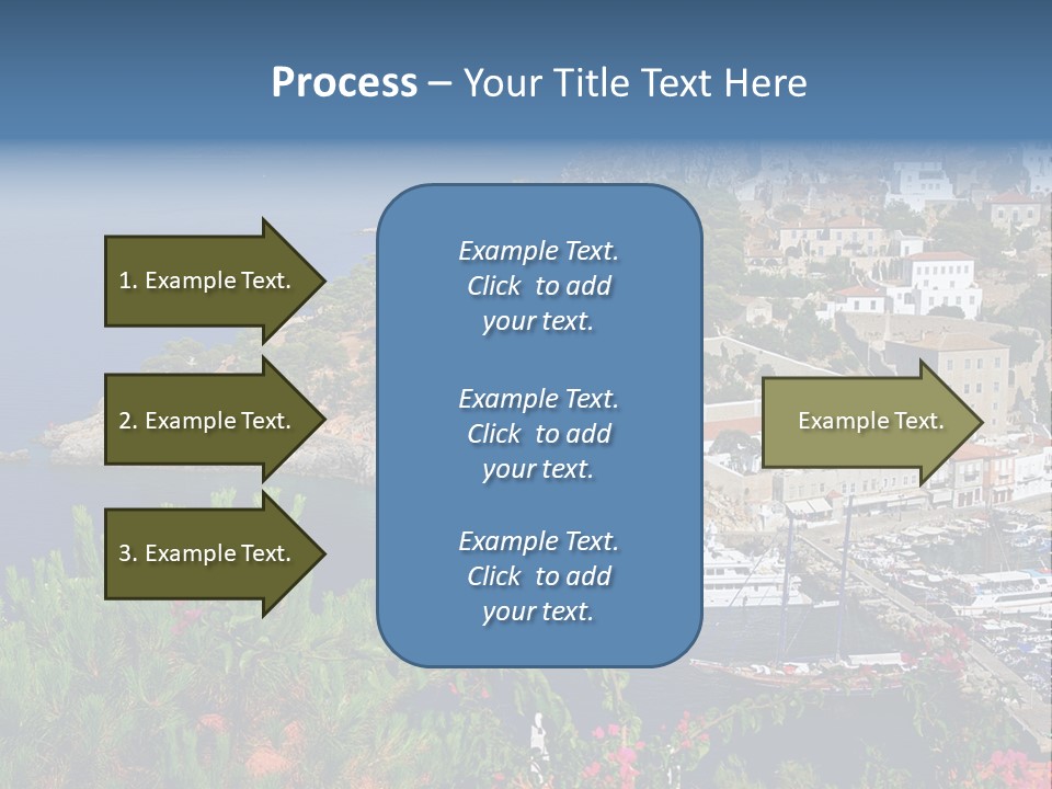 Home Holiday Boat PowerPoint Template