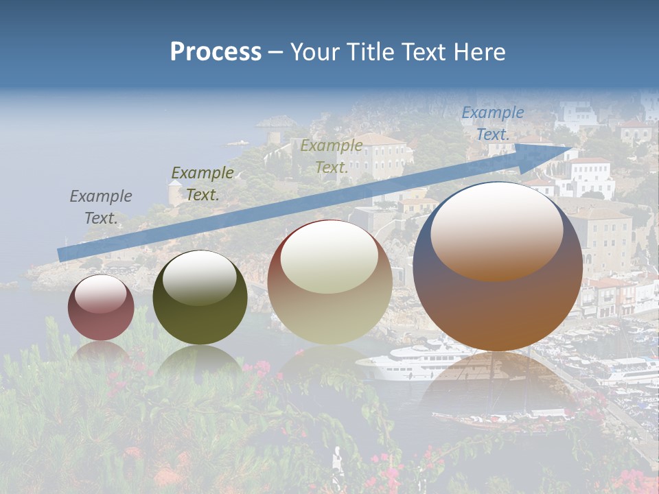 Home Holiday Boat PowerPoint Template