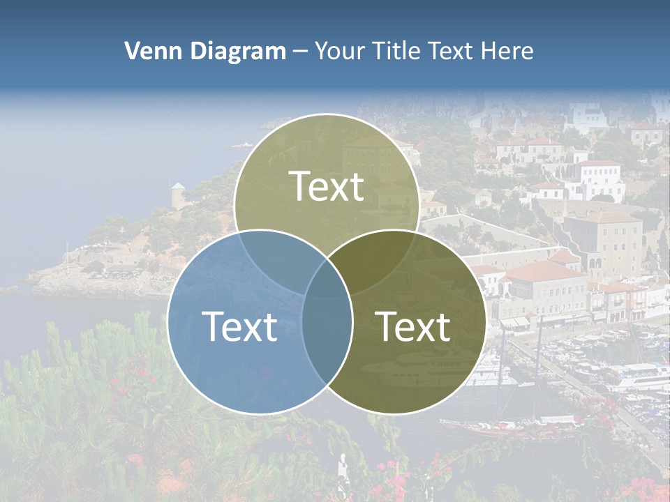 Home Holiday Boat PowerPoint Template