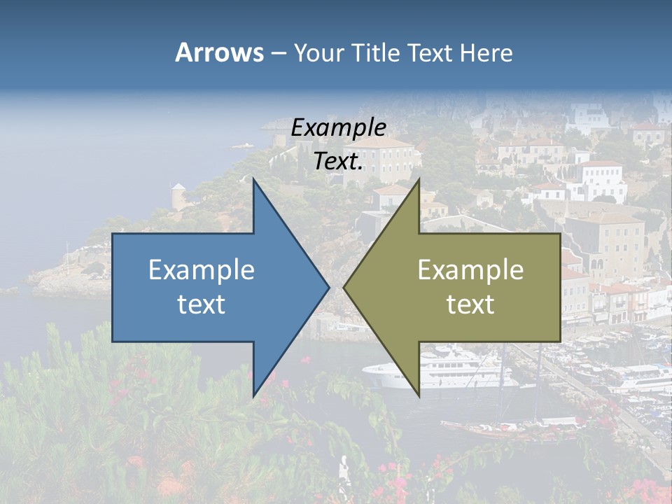 Home Holiday Boat PowerPoint Template