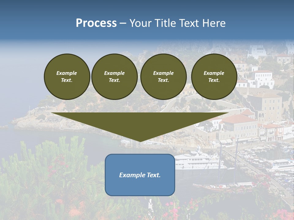 Home Holiday Boat PowerPoint Template