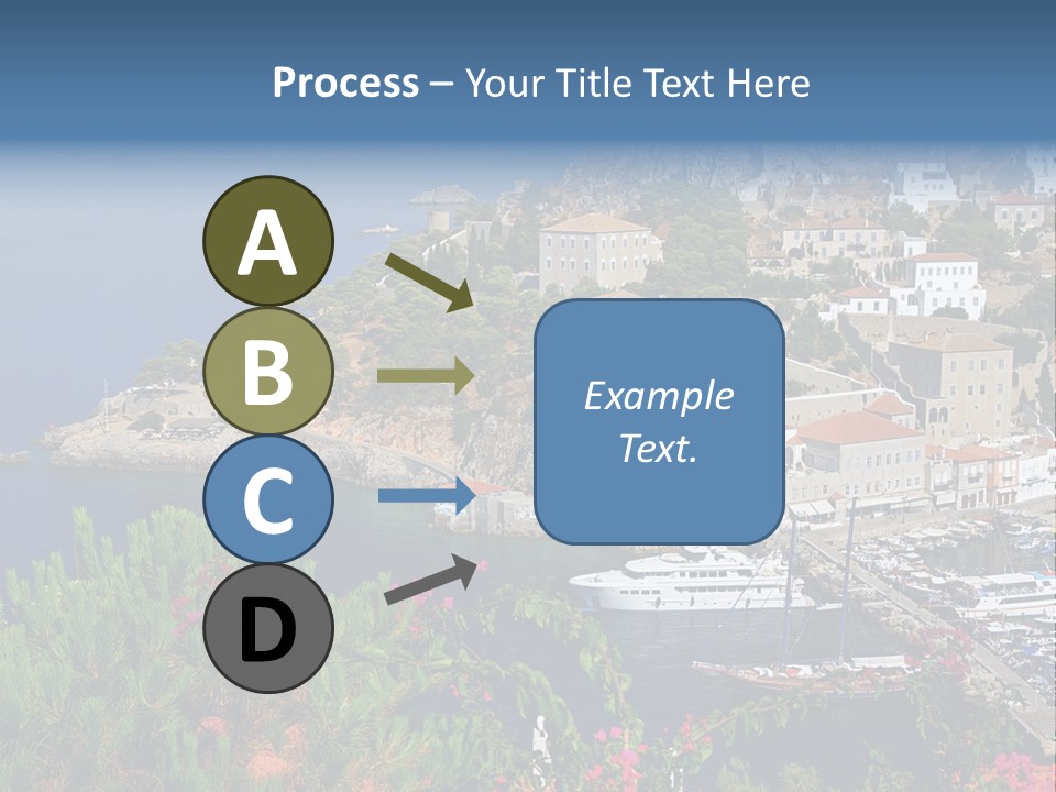 Home Holiday Boat PowerPoint Template