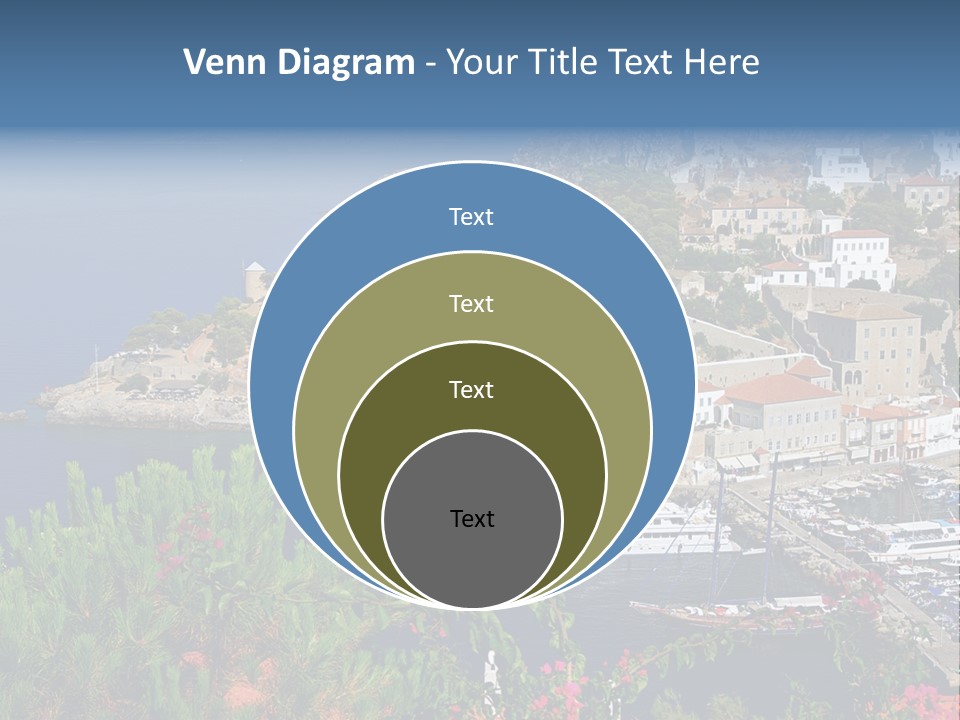 Home Holiday Boat PowerPoint Template