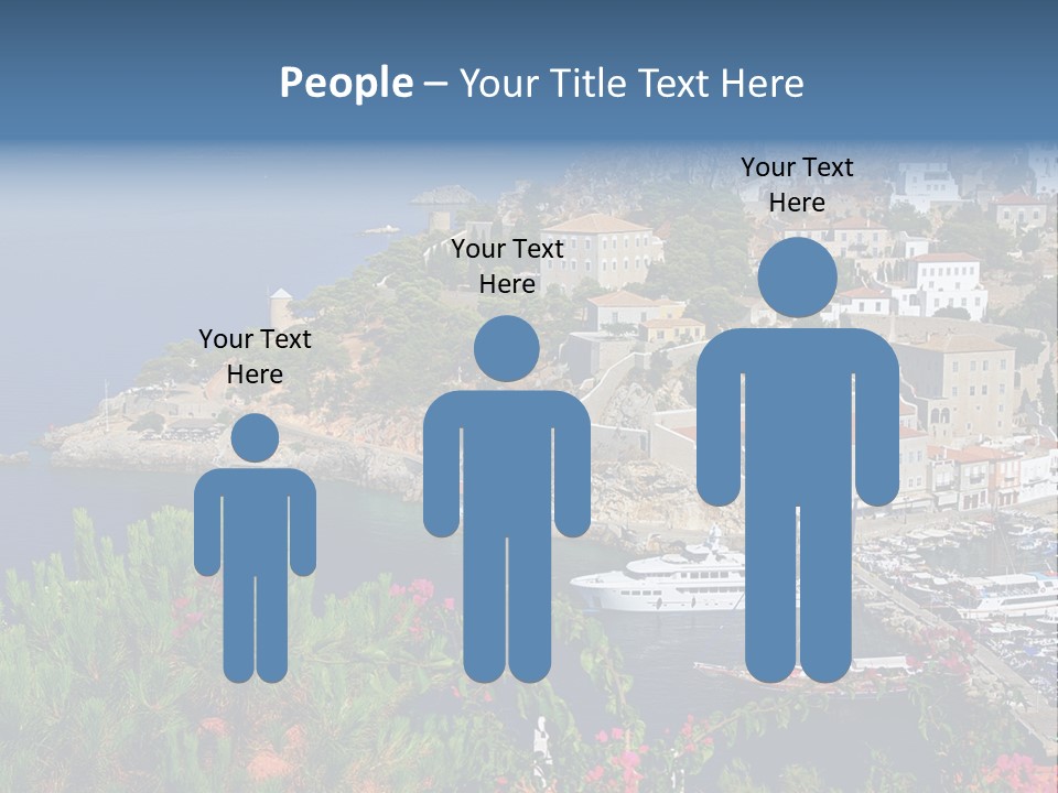 Home Holiday Boat PowerPoint Template