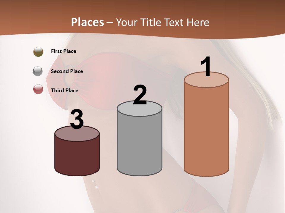 Boobs Woman Breasts PowerPoint Template