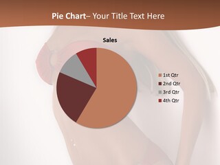 Boobs Woman Breasts PowerPoint Template