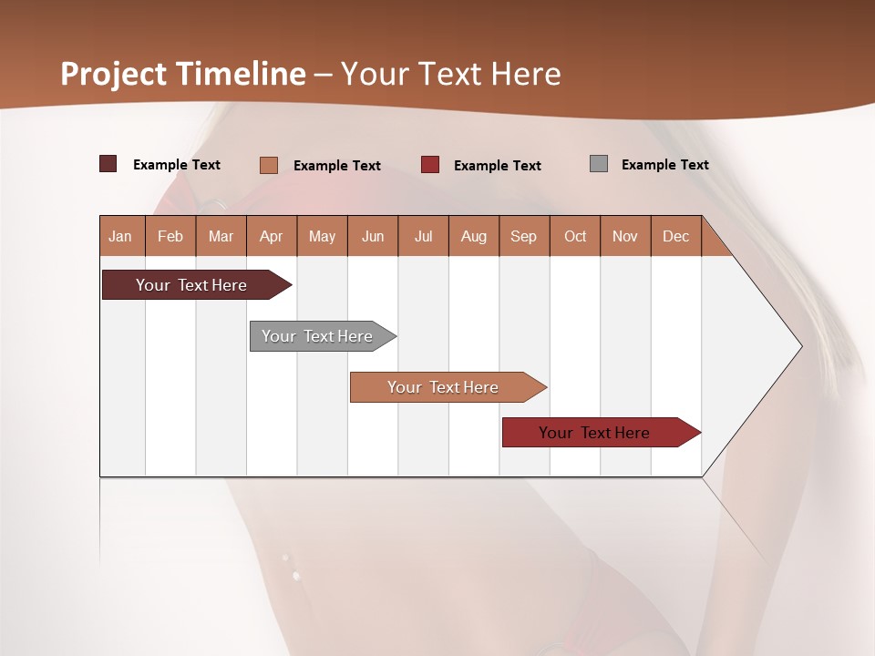 Boobs Woman Breasts PowerPoint Template