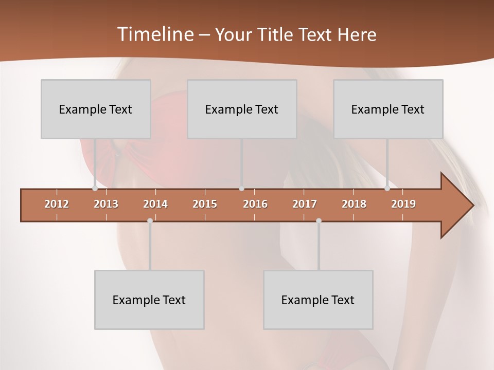 Boobs Woman Breasts PowerPoint Template