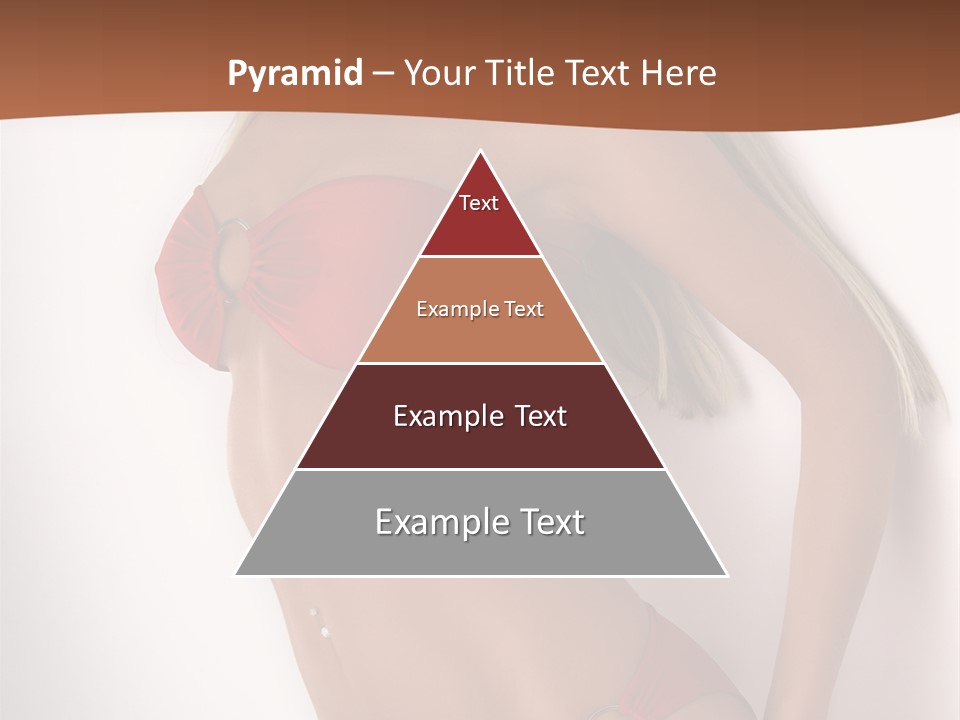 Boobs Woman Breasts PowerPoint Template