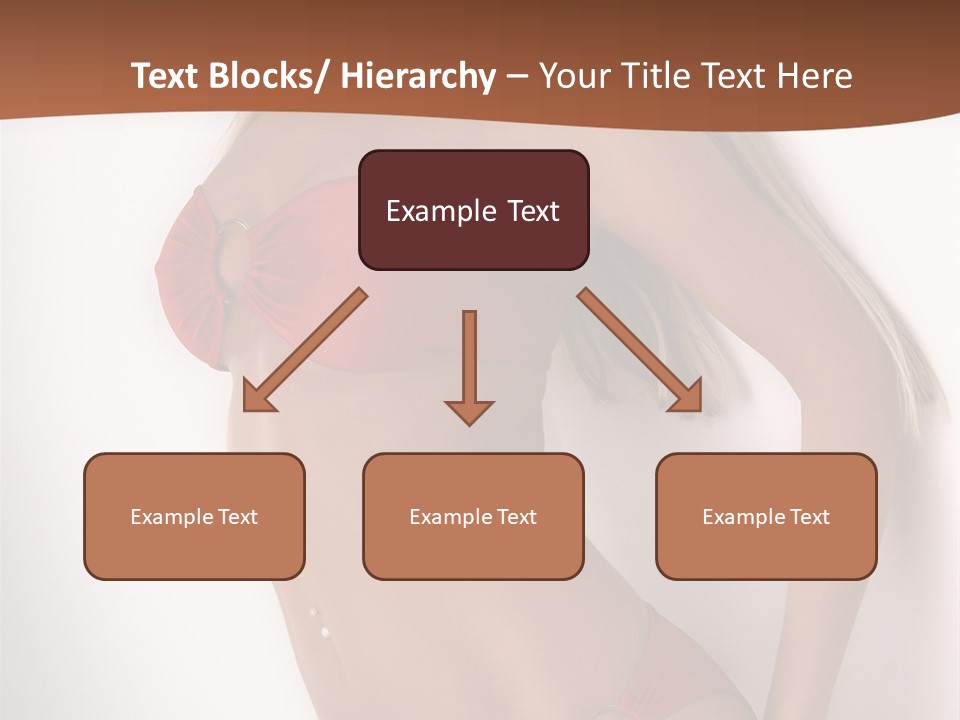 Boobs Woman Breasts PowerPoint Template