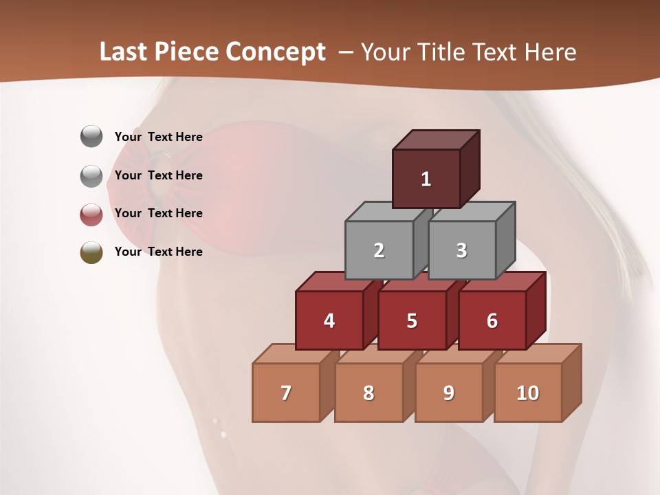 Boobs Woman Breasts PowerPoint Template