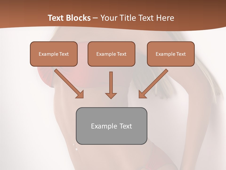 Boobs Woman Breasts PowerPoint Template