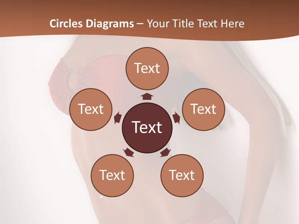 Boobs Woman Breasts PowerPoint Template