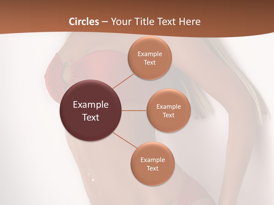 Boobs Woman Breasts PowerPoint Template