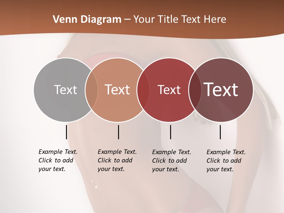 Boobs Woman Breasts PowerPoint Template