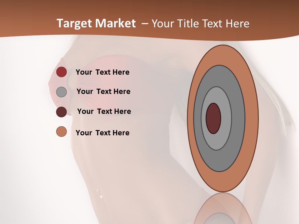 Boobs Woman Breasts PowerPoint Template