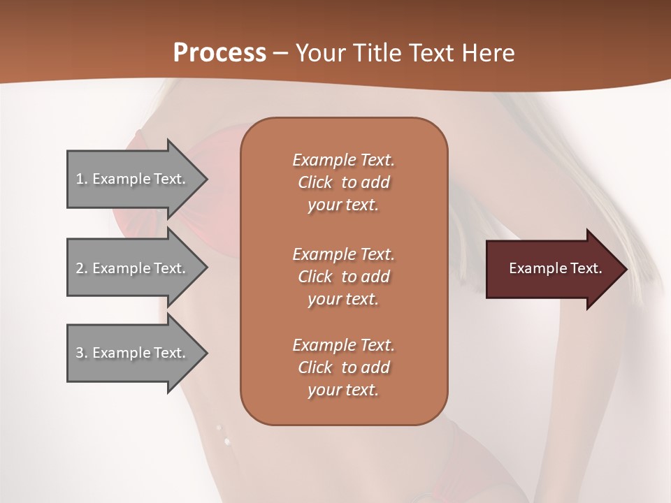 Boobs Woman Breasts PowerPoint Template
