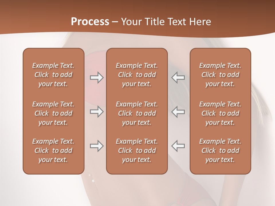 Boobs Woman Breasts PowerPoint Template
