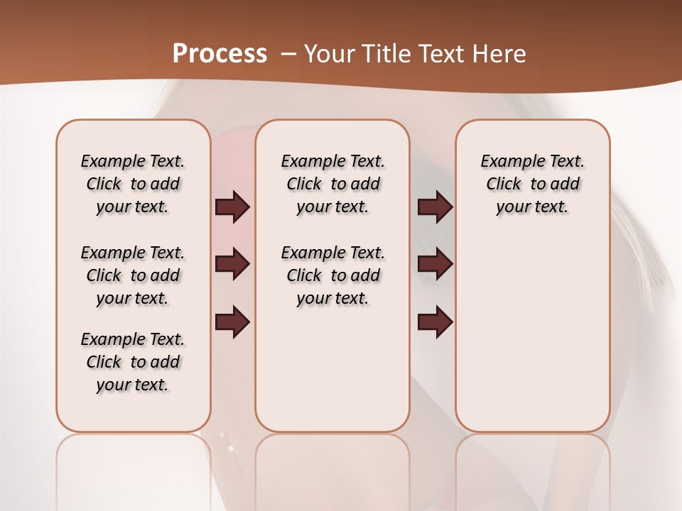 Boobs Woman Breasts PowerPoint Template