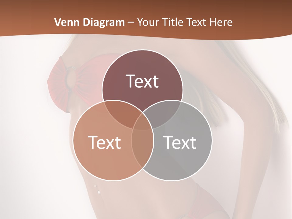 Boobs Woman Breasts PowerPoint Template