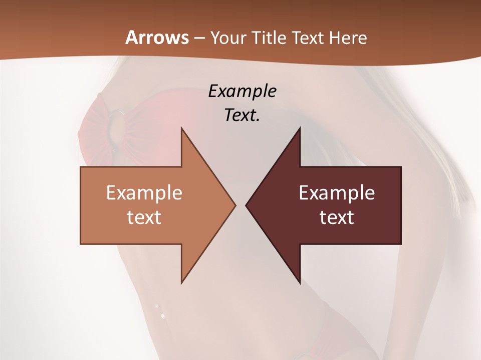 Boobs Woman Breasts PowerPoint Template