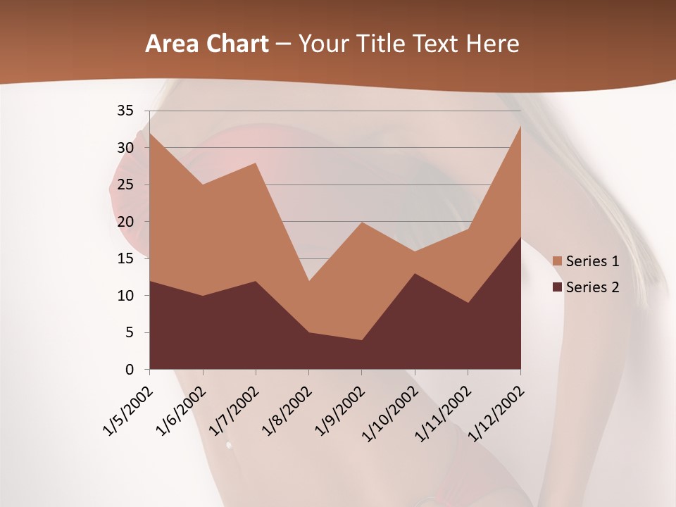 Boobs Woman Breasts PowerPoint Template