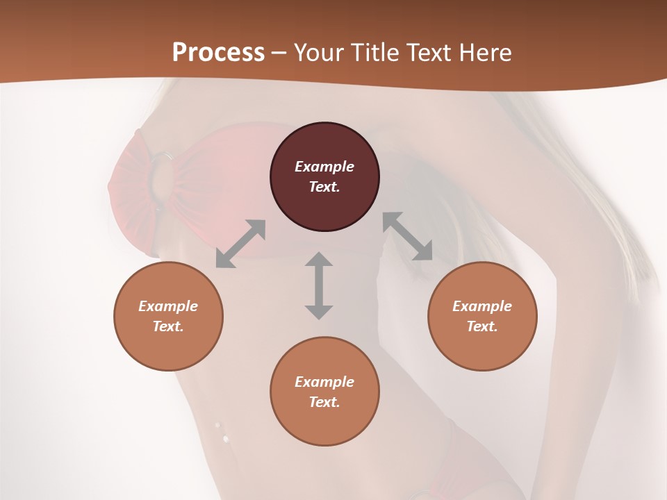 Boobs Woman Breasts PowerPoint Template